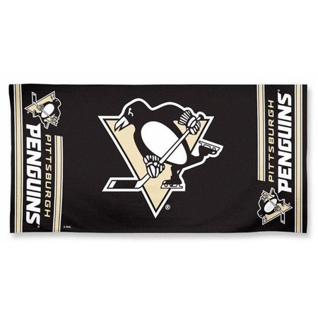 MCARTHUR TOWELS & SPORTS Pittsburgh Penguins Towel 30x60 Beach Style 9960618669